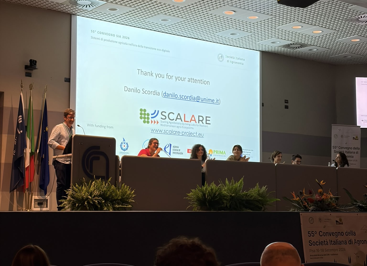 University of Messina Receives Best Poster Award at the Italian Society of Agronomy Congress